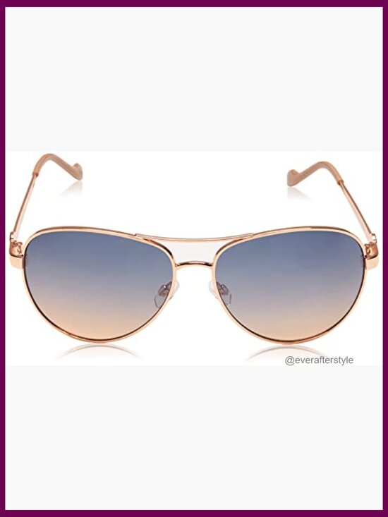 Metal Frame Aviator Sunglasses with UV400 Protection main image 5